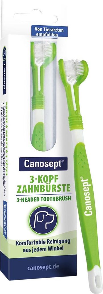 Canosept 3-Kopf-Zahnbürste | 1 Stück