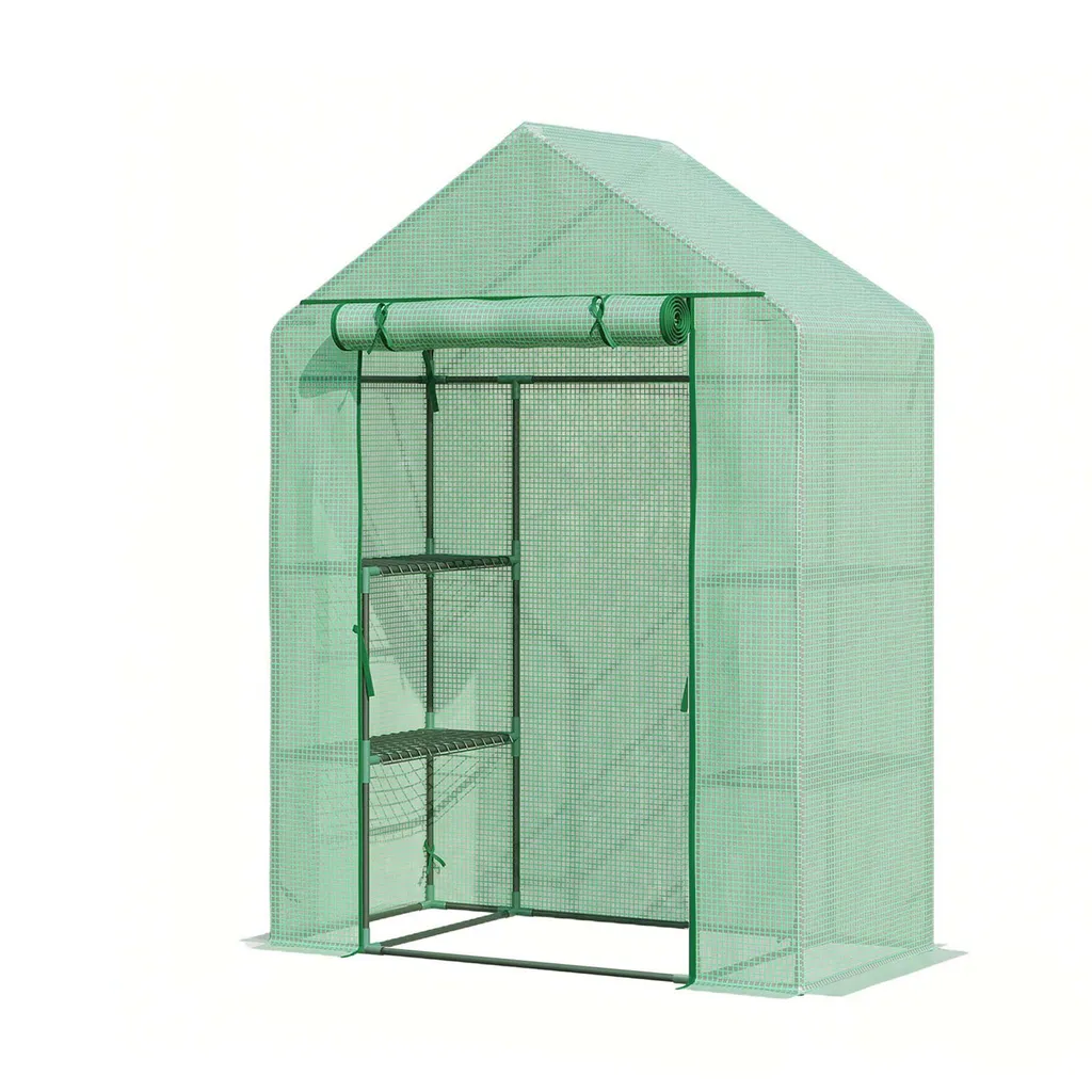 Serre de culture pour tomates et plantes fragiles 73x143x195 cm Harrest