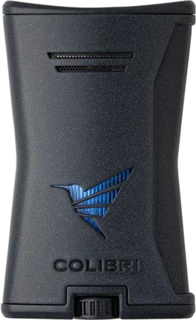 Colibri Feuerzeug Slim Schwarz, unbefüllt