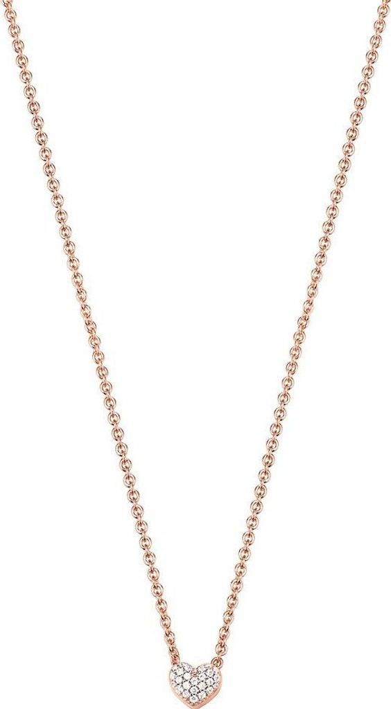 Esprit Damen Kette Collier Silber Rosé Zirkonia Petite Produktbild 