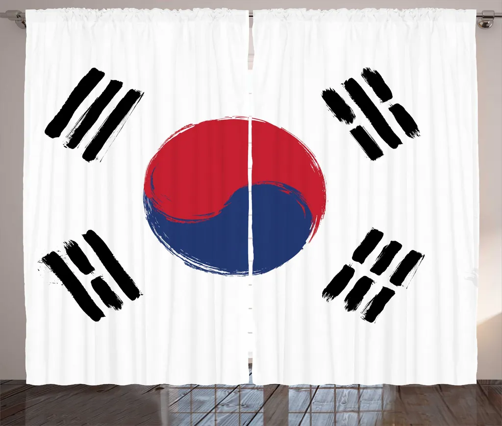 Tenda Artistica ABAKUHAUS 280x175 cm - Bandiera Coreana Grunge Style