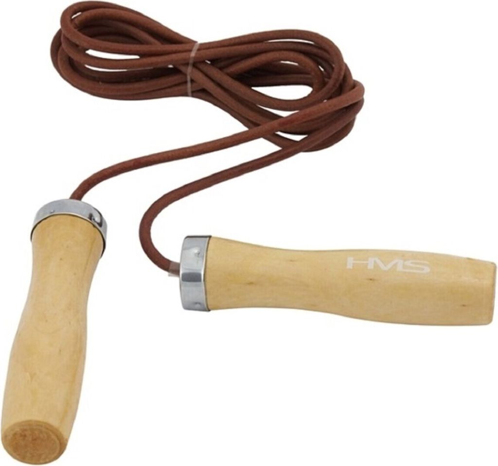 HMS Springseil Aus Holz & Leder für Cardio