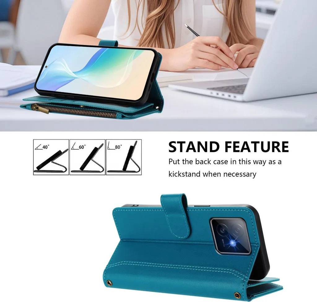 Cover Honor 60 Pro Viola Pelle PU | Wallet Case con Stand Video