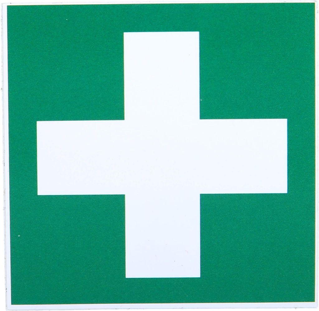 Grünes Kreuz Bri Aufkleber F.Verbandschränke, 1 St Produktbild 