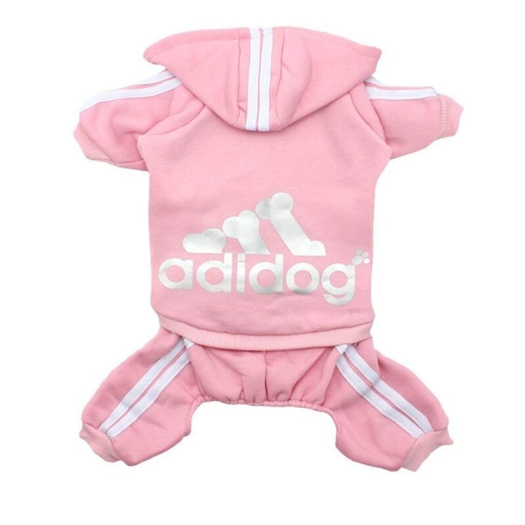 Produktbild von Notdark Hunde Hoodie Mit Streifen - Winter Pullover Für Kleine Hunde