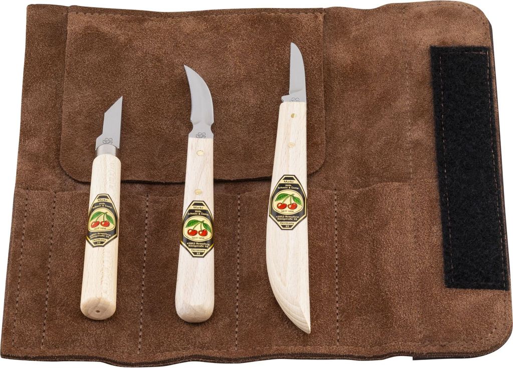 Jeu De 13 Gouges Et Couteaux à Bois Pour Sculpture - Neuf