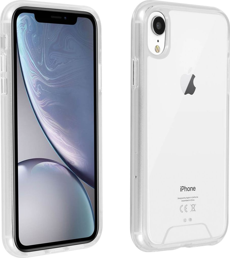 Avizar, Cristal Hybrid Schutzhülle, Backcover für Apple iPhone XR, Transparent