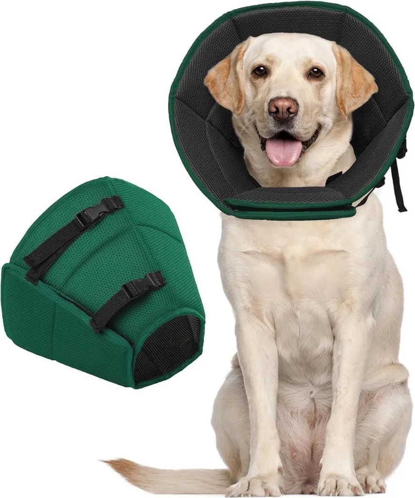 Collare Kuoser XL per Cani: Confortevole Protezione da Leccate