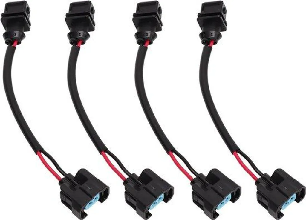 Adaptateur pour injecteur essence OBD1/OBD2 - Faisceau de conversion x4