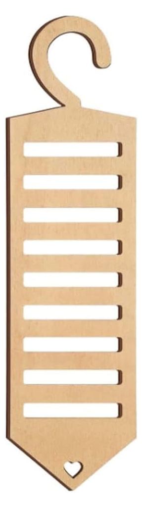 Krawattenhalter Holz Gürtelhalter Krawattenbügel Organizer Aufbewahrung für Krawatten Gürtel Schals Aufbewahrung