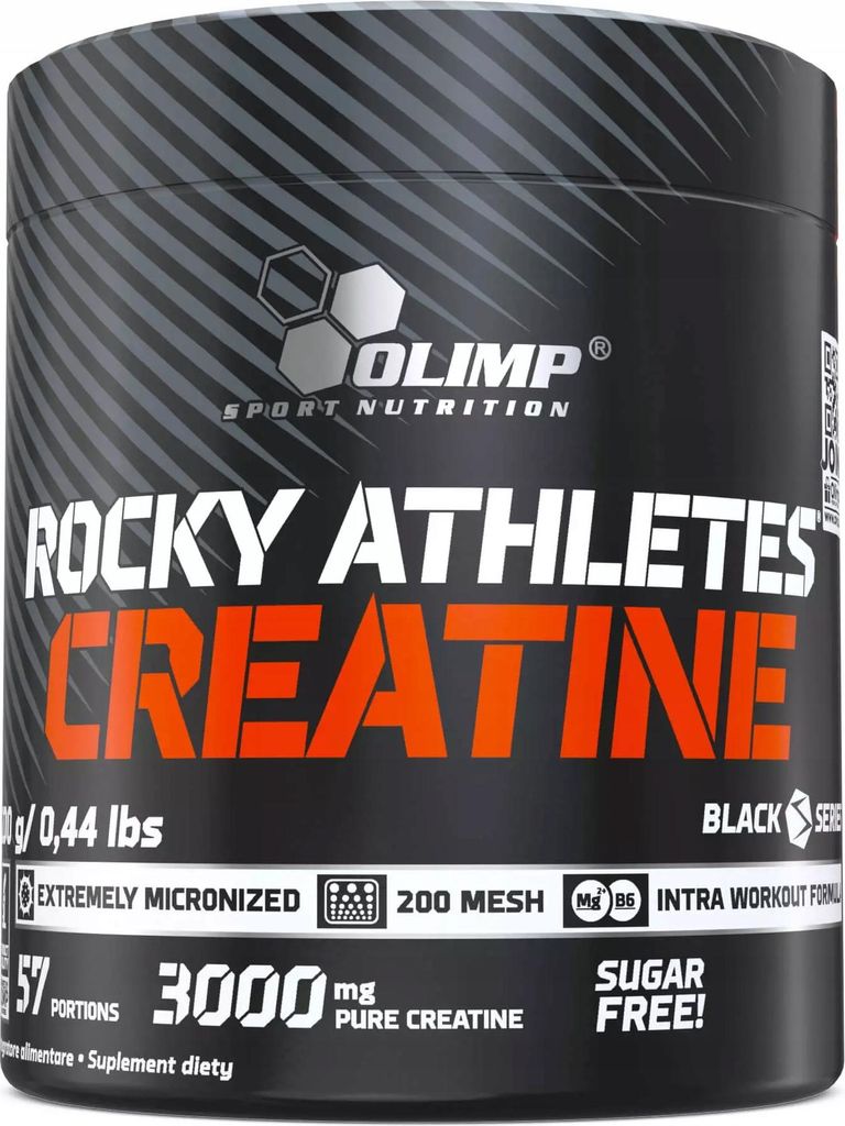 Olimp Rocky Athletes Creatine - 200 g di creatina, forza Immagine del prodotto 