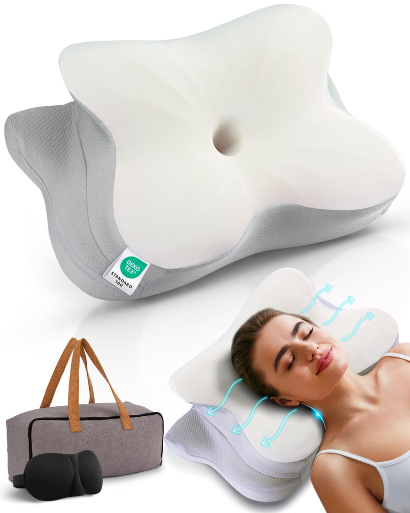 Orthopädisches Kissen für alle Schlaftypen geeignet, Produktbild 