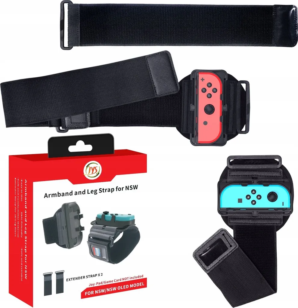 Fixation de Joy-Con pour Switch et Switch OLED sangle de sport NS245