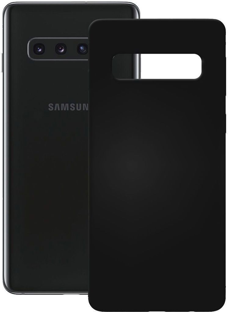 PEDEA SoftCover TPU Hülle Case für Samsung Galaxy S10 E (Lite) | Schwarz