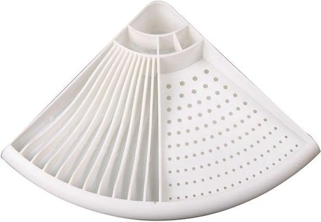 Égouttoir à vaisselle multifonction et tapis égouttoir blanc de cuisine