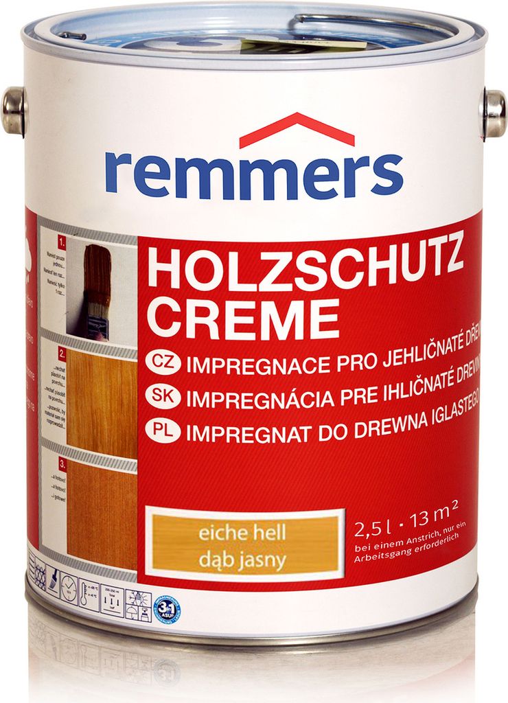 REMMERS HK lazurovací krém 2.5 l Dub světlý Obrázek produktu 
