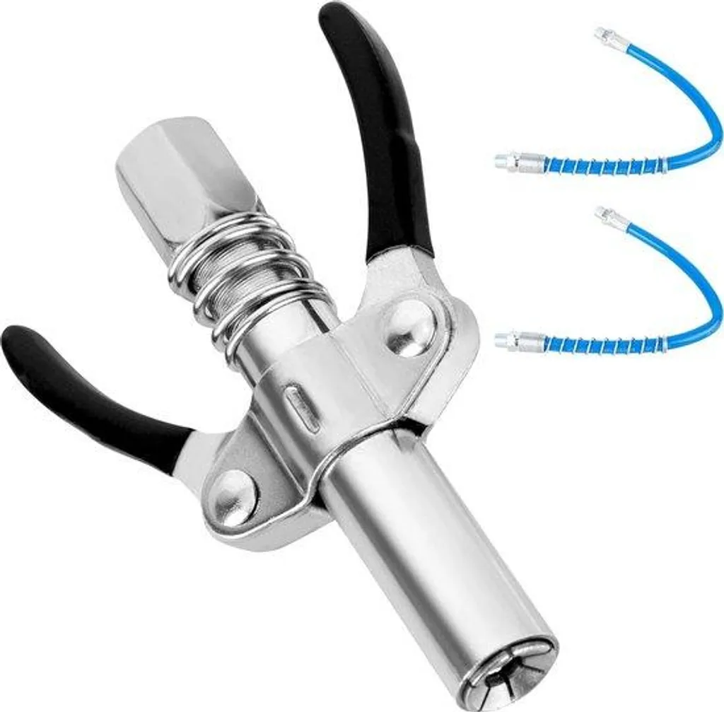 Agrafe de pompe à graisse haute pression avec flexibles raccord M6-M14