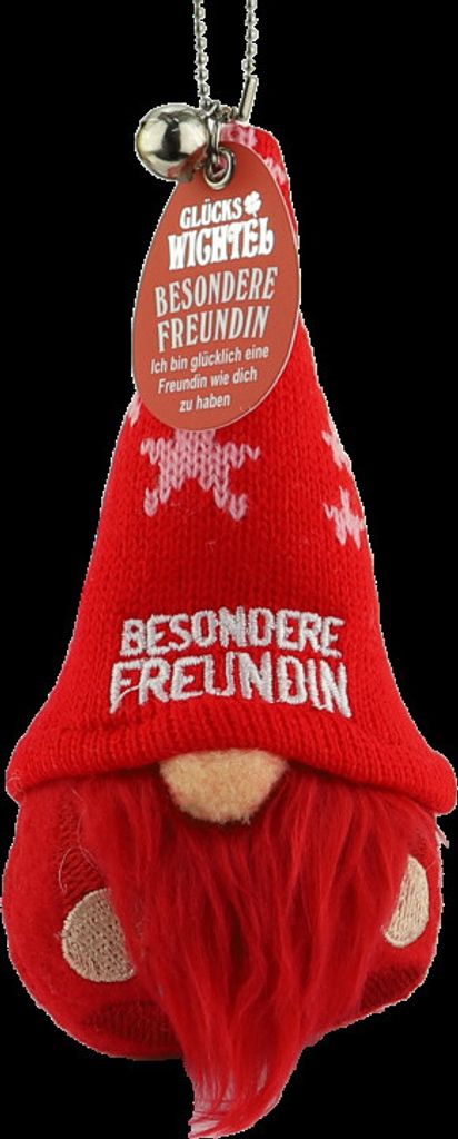 H&H Glücksbringer Maskottchen-Ich bring Dir Glück-Glückswichtel Freundin