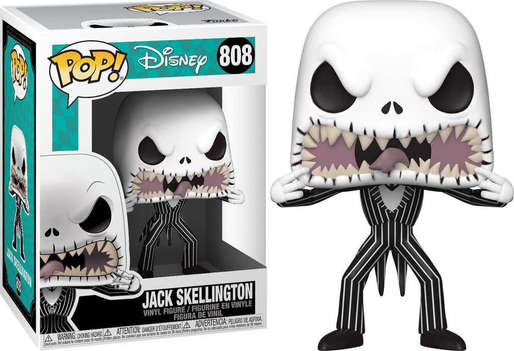 POP Figur Disney Nightmare Before Christmas Jack Scary Face