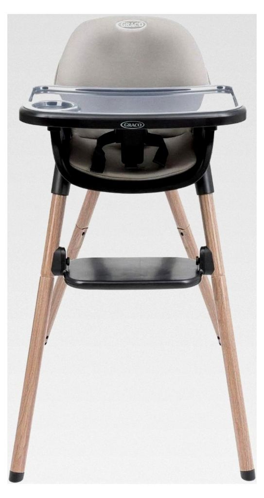 Presti 3-in-1-Hochstuhl (6 Monate bis ca. 27,3 kg/6 Jahre), leicht mit 4,75 kg, kompakt zusammenklappbar, tragbar, 3 Modi für Langlebigkeit, Steep...