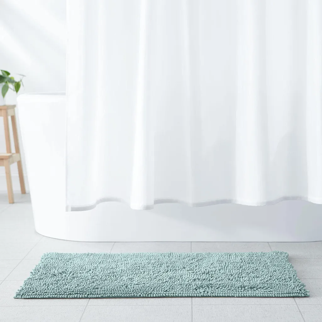 Tapis de bain antidérapant lavable : fini les sols mouillés 53x87 cm