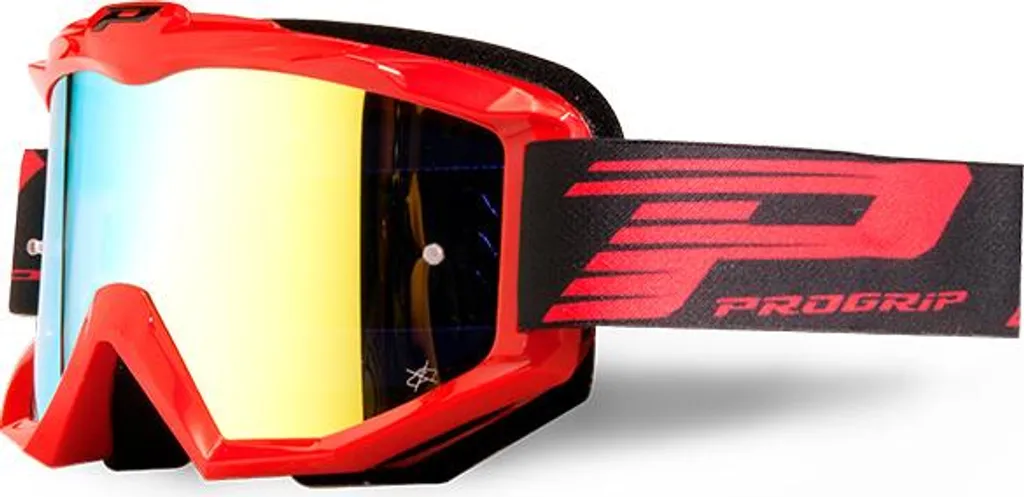 Lunettes ATZAKI Mirror 3201 Rouge Fluo - Design Sportif Performance