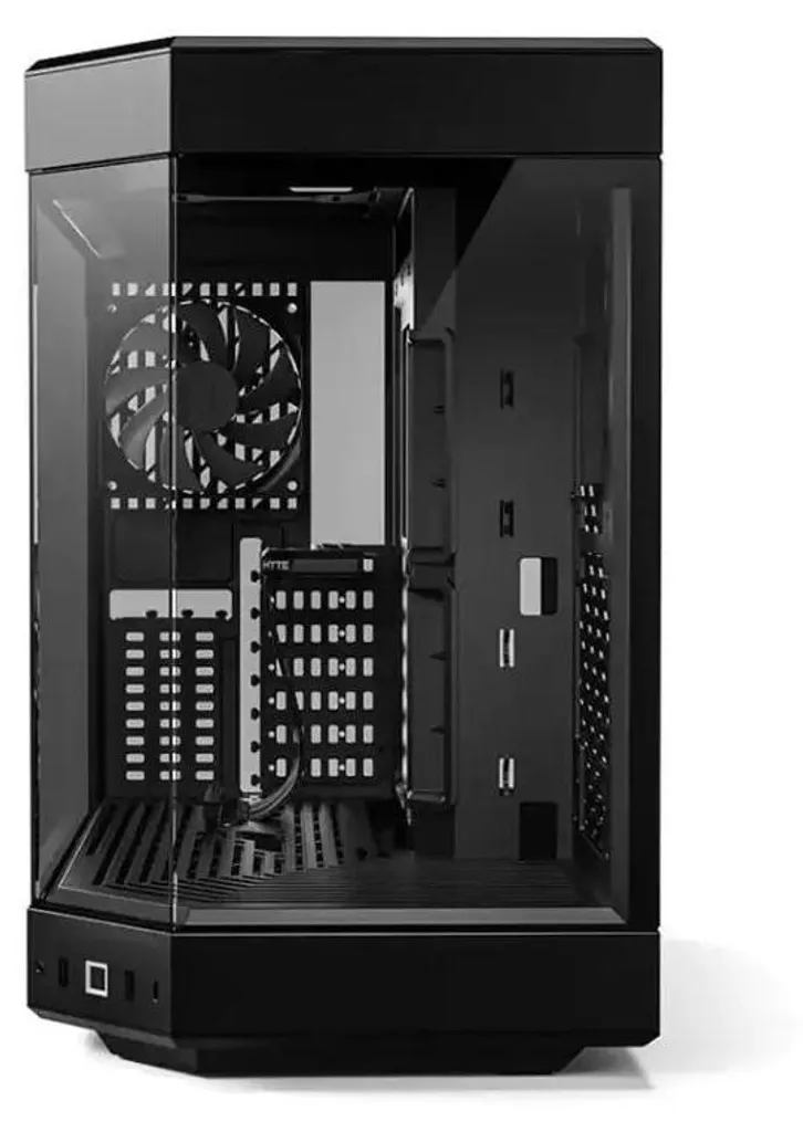 Boîtier PC HYTE Y60 Noir idéal pour configurations de streaming et jeu