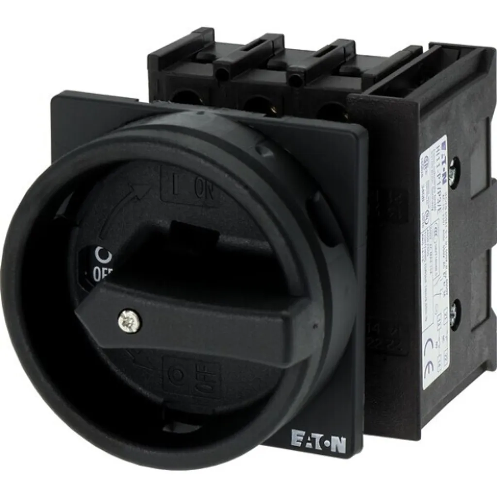 Eaton P1-25/EA/SVB-SW/HI11 Interrupteur Sectionneur 3P Noir 070194