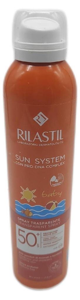 Rilastil Sun System Baby Transparent Spray Sonnenschutz Produktbild 