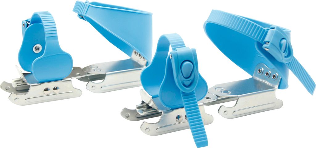 Kinderschlittschuhe - DUCKLES - blau Produktbild 