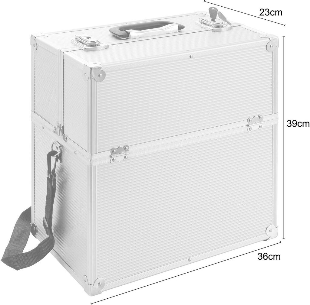 Kosmetický kufřík AREBOS, kufřík na kosmetiku, 26 l, včetně Obrázek produktu 14