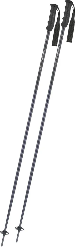 Bâtons de ski aluminium Komperdell Victory TI 120 cm anti-vibrations