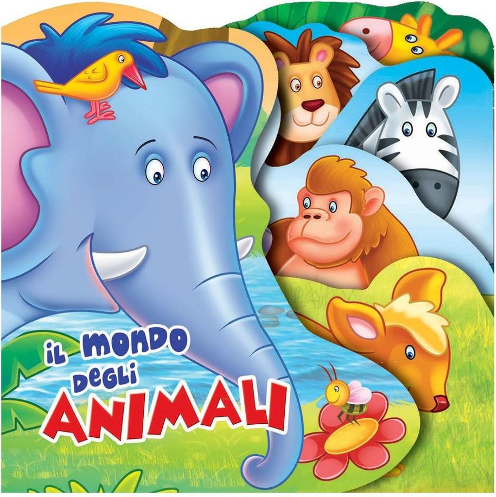 Il mondo degli animali. Libro sagomato in EVA