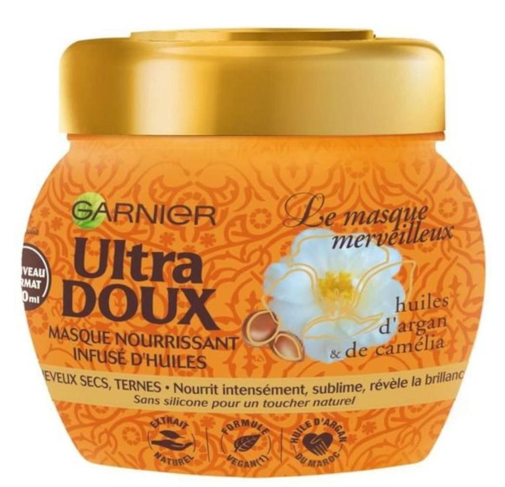Garnier Ultra doux 320ml haarmasker argan & camelia