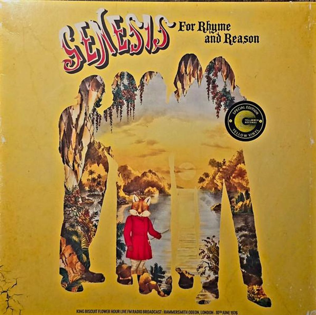 Genesis: For Rhyme And Reason 1976 (1LP, Yellow, 2024) Gramophonplatte
