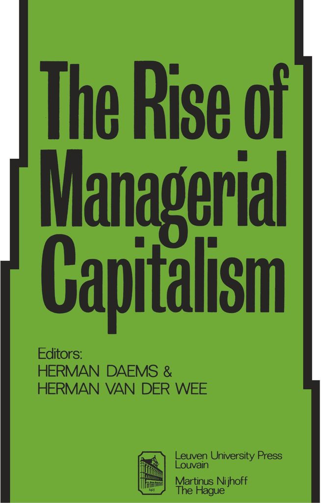 The Rise of Managerial Capitalism