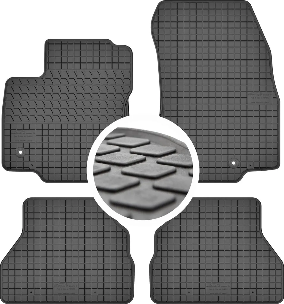 Tappetini in Gomma Ford B-Max (2012-2017) su Misura | Protezione Totale