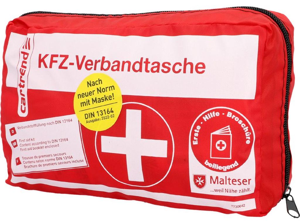 cartrend KFZ-Verbandtasche rot Produktbild 