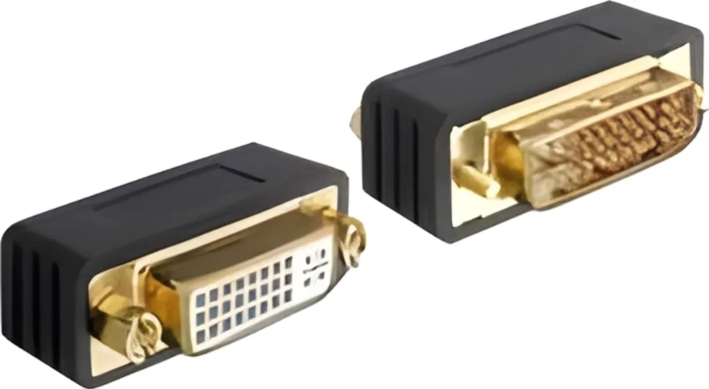 DELOCK DeLOCK 65298 cambia cavo di genere DVI-I DVI 24+5 Femmina Nero