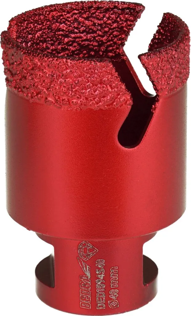 Trépan pour Perçage à Sec 45mm M14 Dedra pour Granit et Marbre