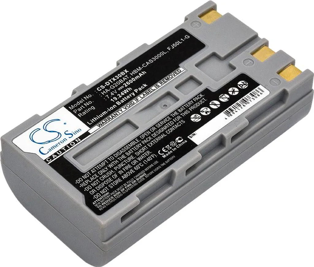Réparer l'autonomie de votre Casio DT-X30 avec la batterie FJ50L1-G