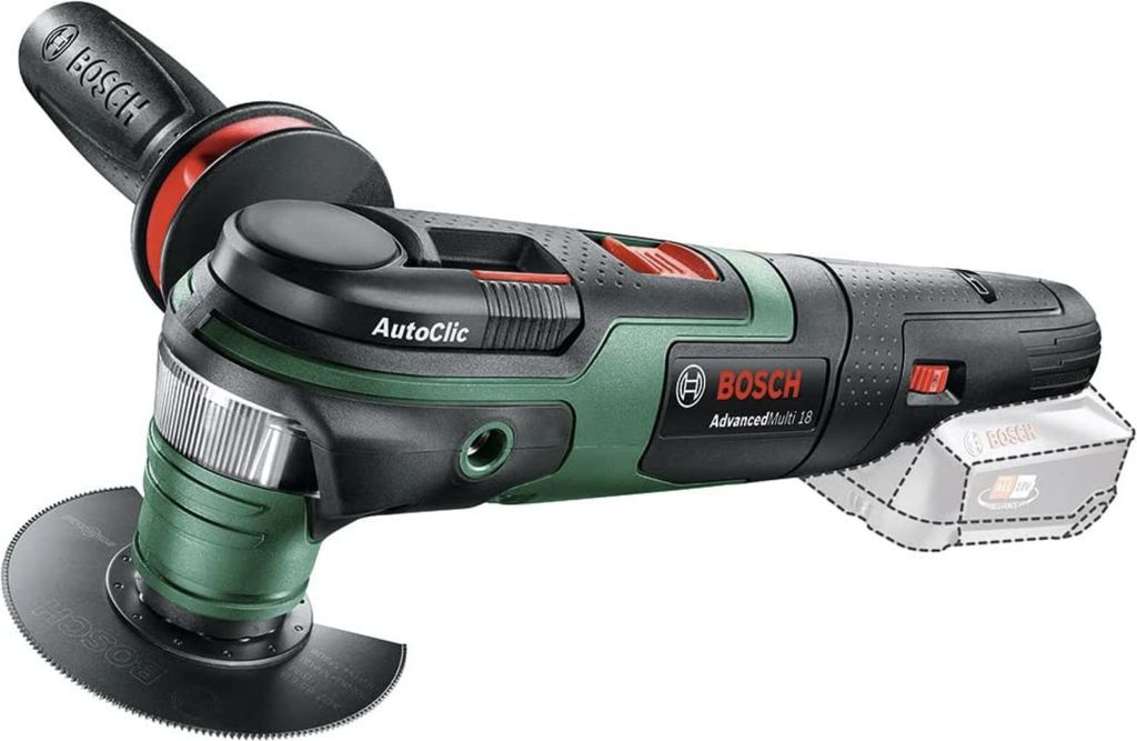 Bosch AdvancedMulti 18, Czarny, Zielony, Bateria, 2,5 Ah, Zdjęcie produktu 