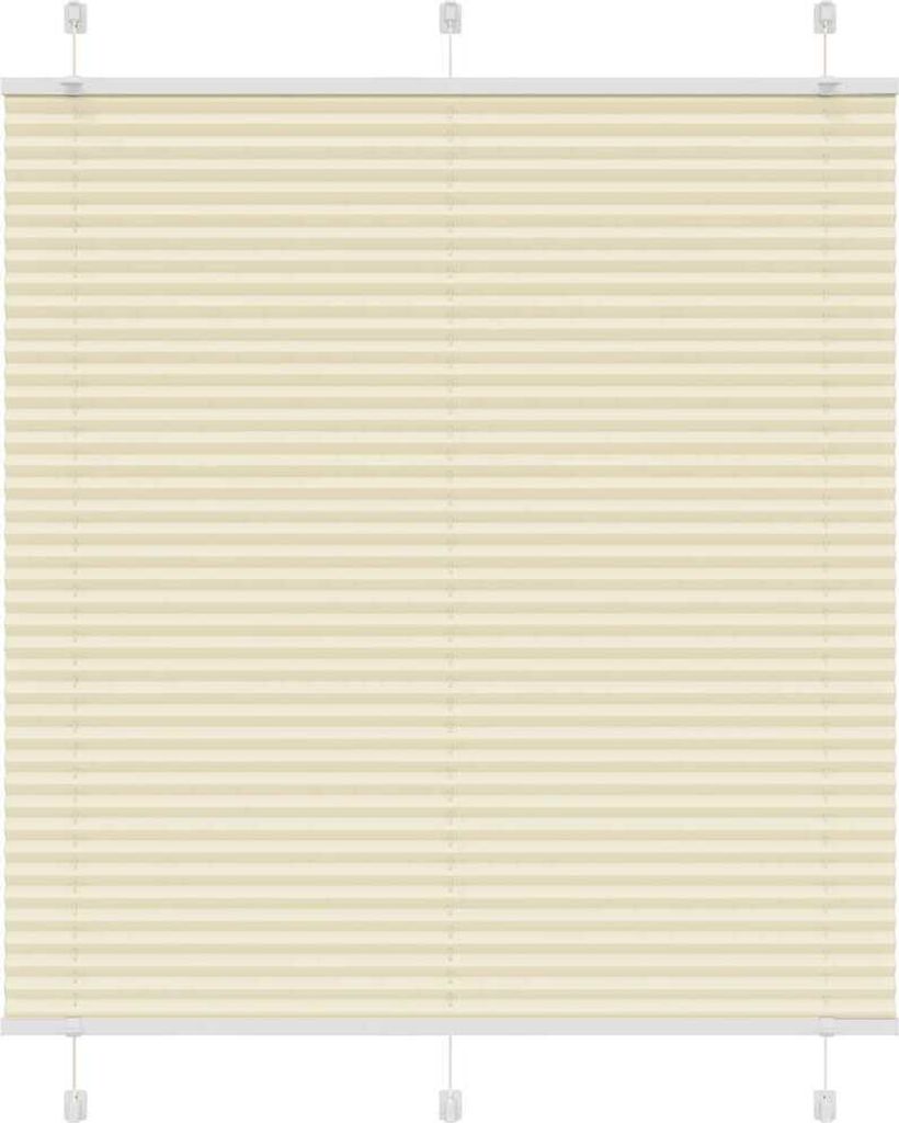"2026 Promotion" Plissee - Senkrechtmarkise - Creme 115x150 cm Stoffbreite 114,4 cm Polyester - Rollos CC24672