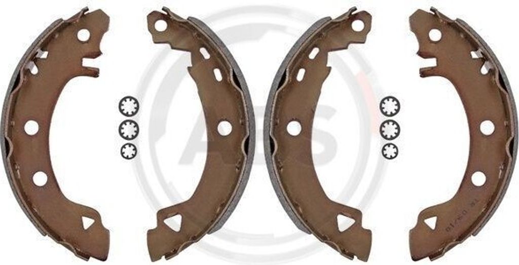 A.B.S. Bremsbackensatz Trommelbremse Hinten für ALFA ROMEO 33 (905) 203mm 8917