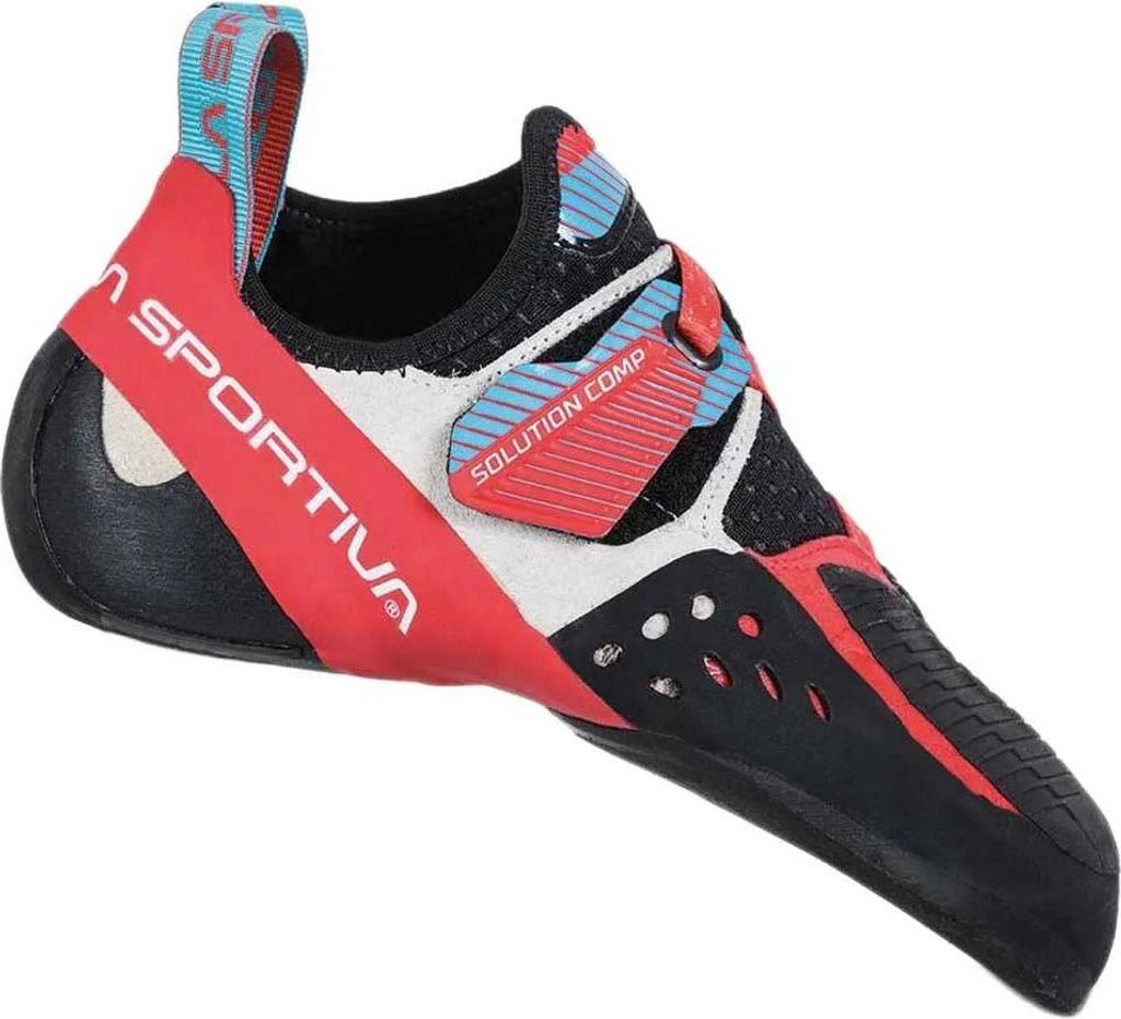 La Sportiva Solution Comp Kletterschuhe Schwarz EU 39 Damen Produktbild 