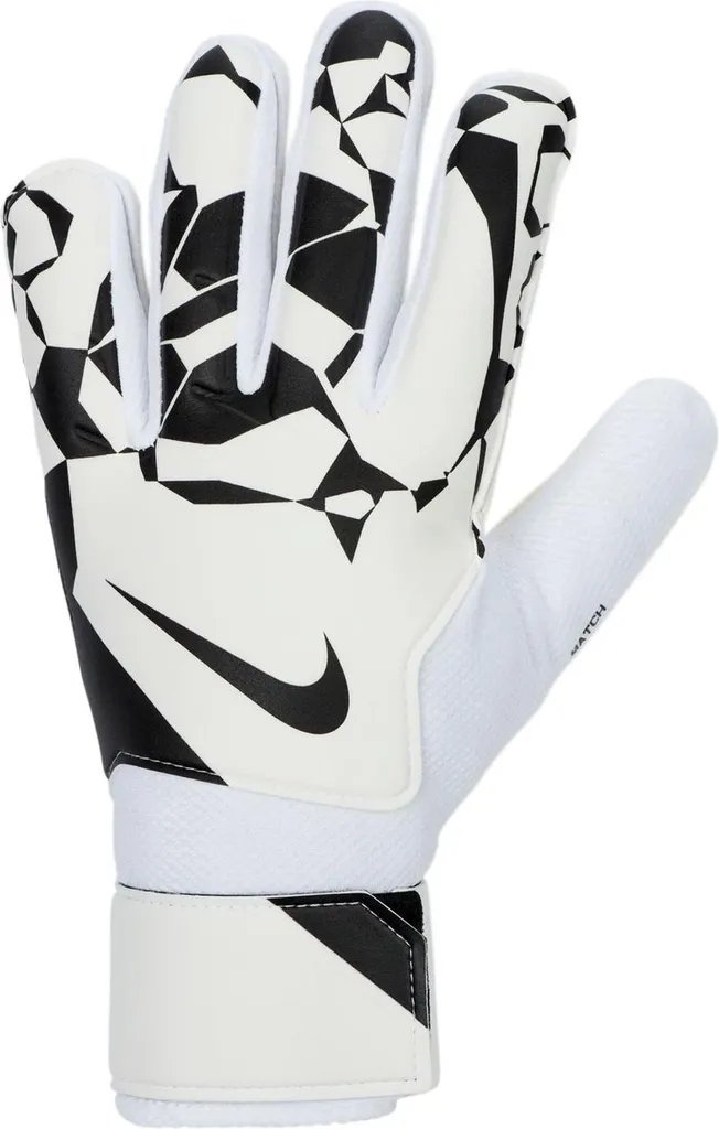 Gants de Football Nike Match Blancs Taille 10 HQ0257 avec Mousse Adhérente