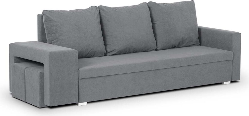 3-Sitzer-Sofa mit Schlaffunktion DOTEX2 - Grau