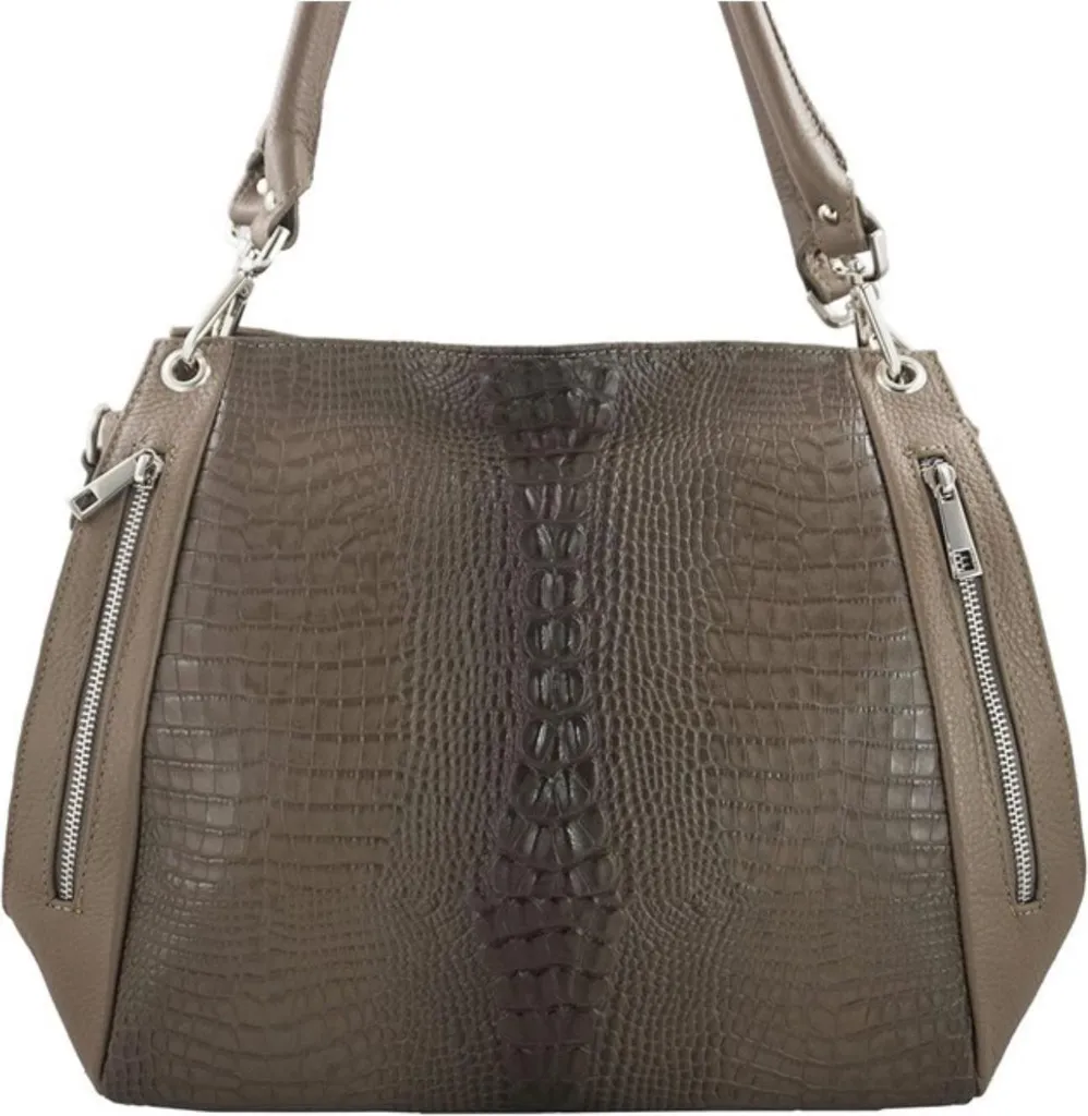 Sac Bandoulière 8589 Barberini's en Cuir avec Finition Artisanale