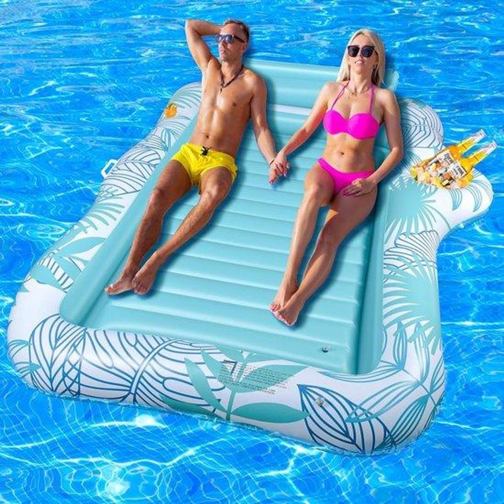 Luftmatratze Deluxe für Schwimmbad und Strand.
