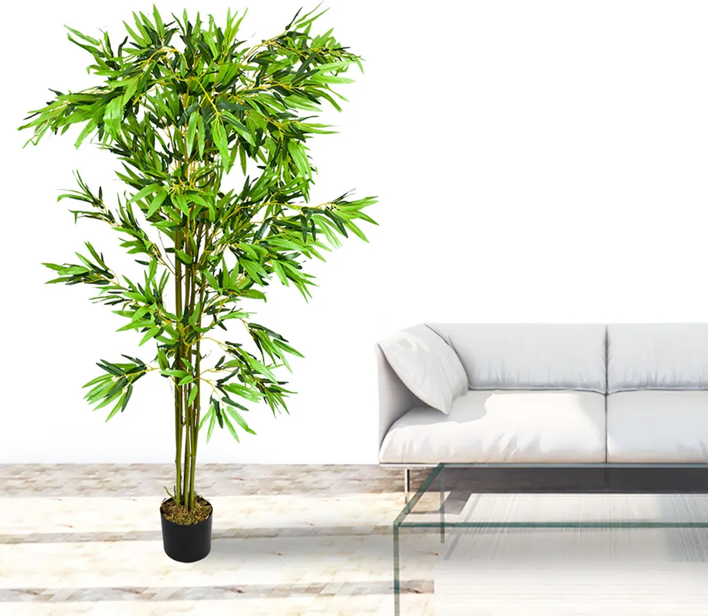 Bambù Artificiale 180cm Decovego | Crea la tua Oasi Zen in Casa - 3